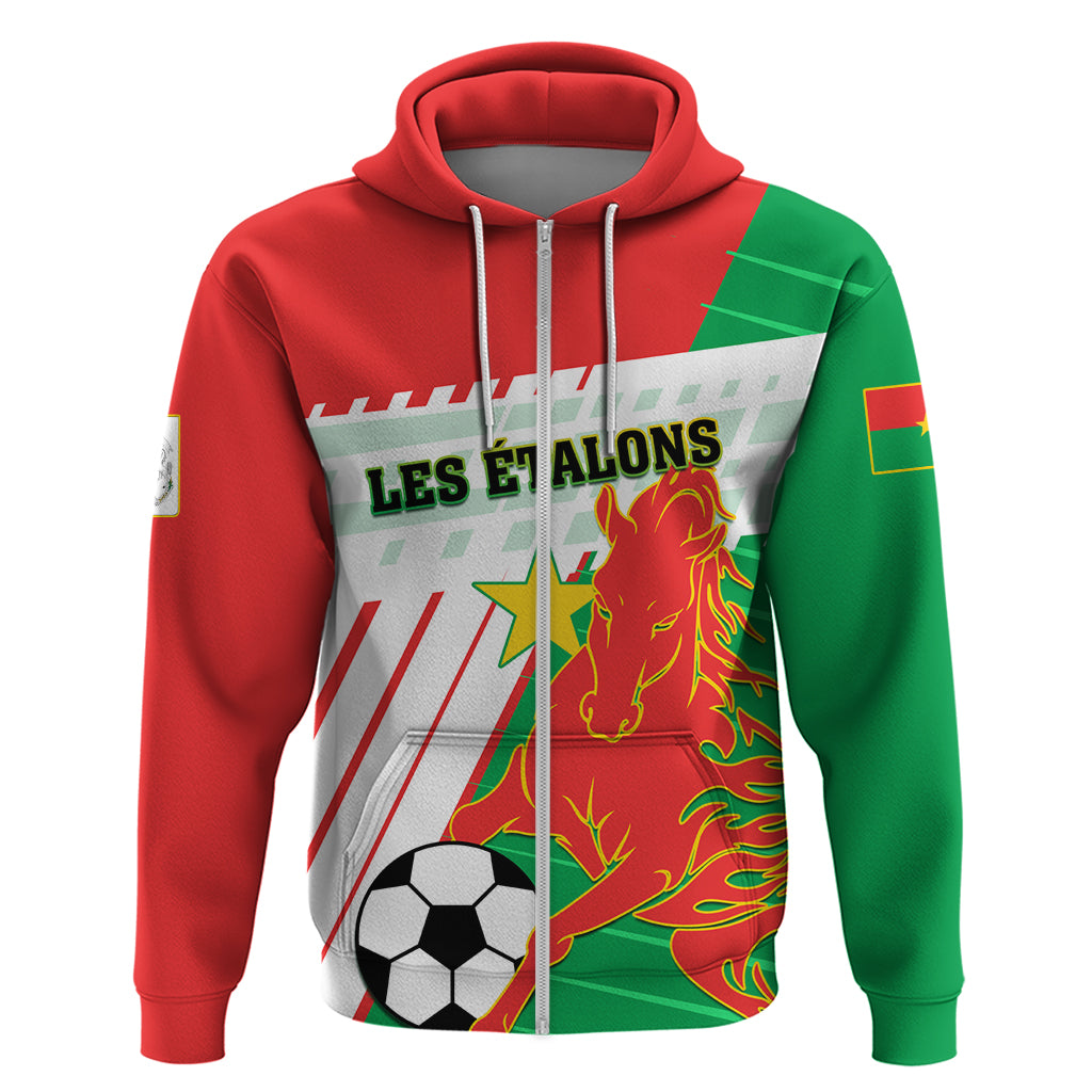 Burkina Faso Football Hoodie Go Les Etalons - Wonder Print Shop