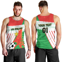 Burkina Faso Football Men Tank Top Go Les Etalons - Wonder Print Shop