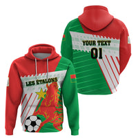 Burkina Faso Football Zip Hoodie Go Les Etalons - Wonder Print Shop