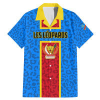 DR Congo Football Family Matching Mermaid Dress and Hawaiian Shirt Go Les Leopards - Wonder Print Shop