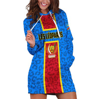 DR Congo Football Hoodie Dress Go Les Leopards - Wonder Print Shop