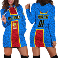 DR Congo Football Hoodie Dress Go Les Leopards - Wonder Print Shop
