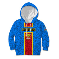 DR Congo Football Kid Hoodie Go Les Leopards - Wonder Print Shop