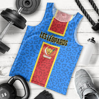 DR Congo Football Men Tank Top Go Les Leopards - Wonder Print Shop