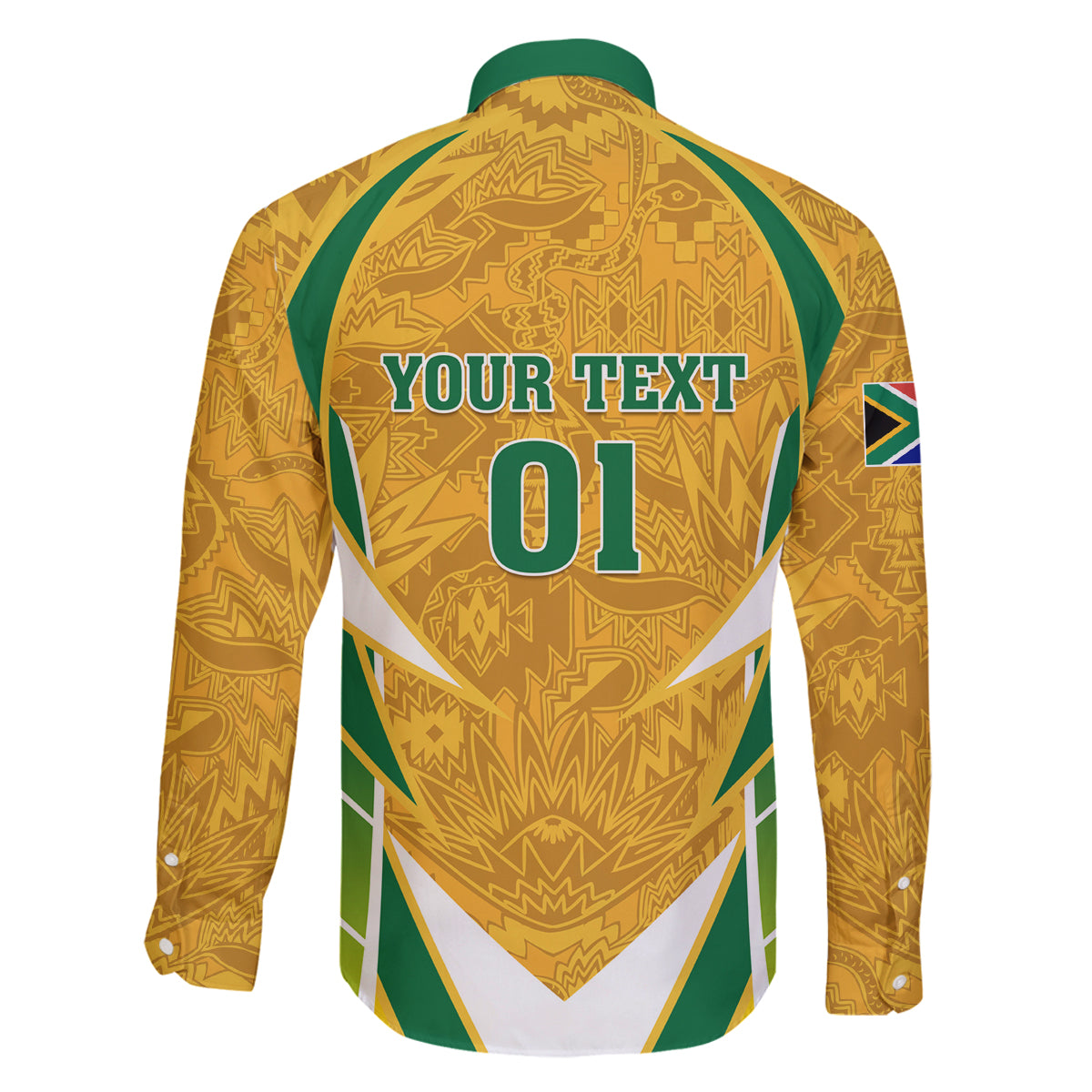 South Africa Soccer Family Matching Off Shoulder Short Dress and Hawaiian Shirt Come On Bafana Bafana - Wonder Print Shop