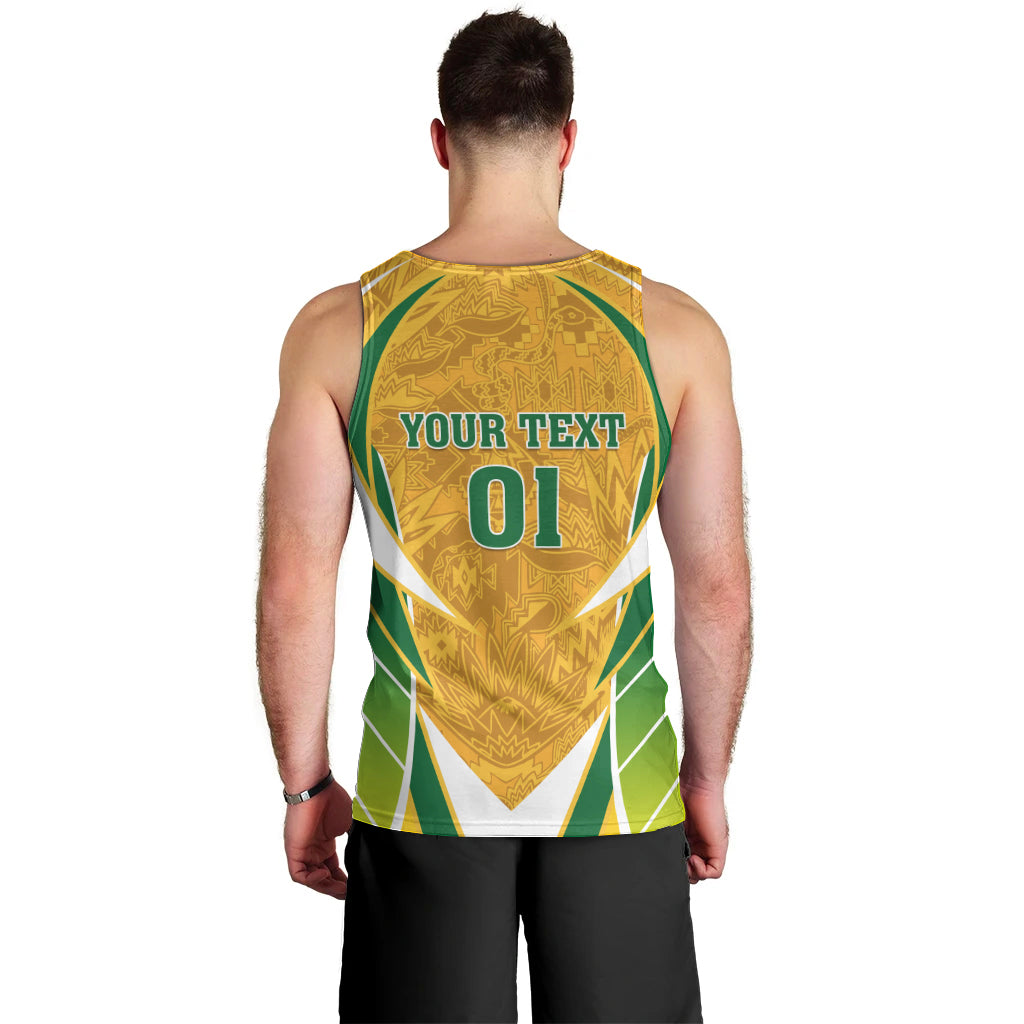 South Africa Soccer Men Tank Top Come On Bafana Bafana - Wonder Print Shop