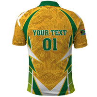 South Africa Soccer Polo Shirt Come On Bafana Bafana - Wonder Print Shop