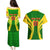 Mali Football Couples Matching Puletasi and Hawaiian Shirt Tous Derriere Les Aigles Du Mali - Wonder Print Shop