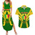 Mali Football Couples Matching Summer Maxi Dress and Hawaiian Shirt Tous Derriere Les Aigles Du Mali - Wonder Print Shop