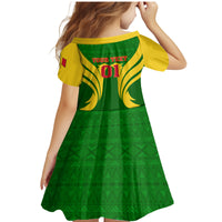 Mali Football Family Matching Mermaid Dress and Hawaiian Shirt Tous Derriere Les Aigles Du Mali - Wonder Print Shop