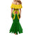 Mali Football Family Matching Mermaid Dress and Hawaiian Shirt Tous Derriere Les Aigles Du Mali - Wonder Print Shop