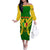 Mali Football Family Matching Off Shoulder Long Sleeve Dress and Hawaiian Shirt Tous Derriere Les Aigles Du Mali - Wonder Print Shop