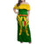 Mali Football Family Matching Off Shoulder Maxi Dress and Hawaiian Shirt Tous Derriere Les Aigles Du Mali - Wonder Print Shop