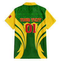 Mali Football Family Matching Off Shoulder Short Dress and Hawaiian Shirt Tous Derriere Les Aigles Du Mali - Wonder Print Shop