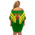 Mali Football Family Matching Off Shoulder Short Dress and Hawaiian Shirt Tous Derriere Les Aigles Du Mali - Wonder Print Shop