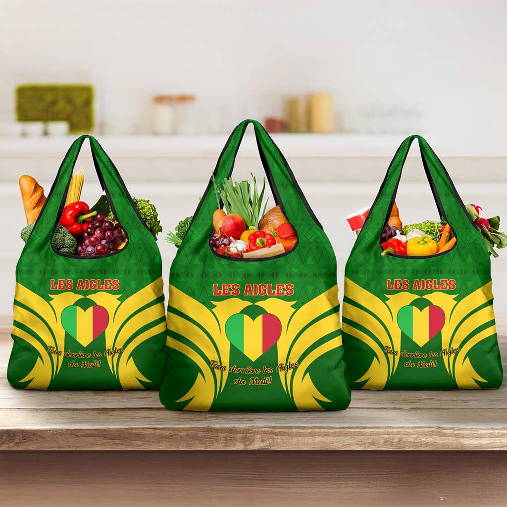 Mali Football Grocery Bag Tous Derriere Les Aigles Du Mali