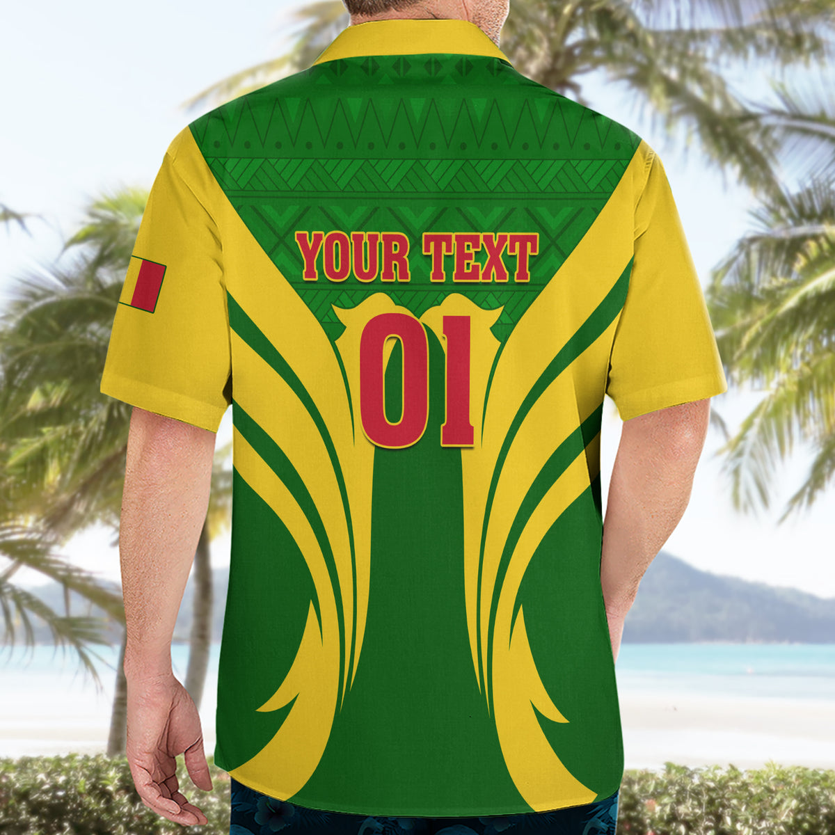 Mali Football Hawaiian Shirt Tous Derriere Les Aigles Du Mali - Wonder Print Shop