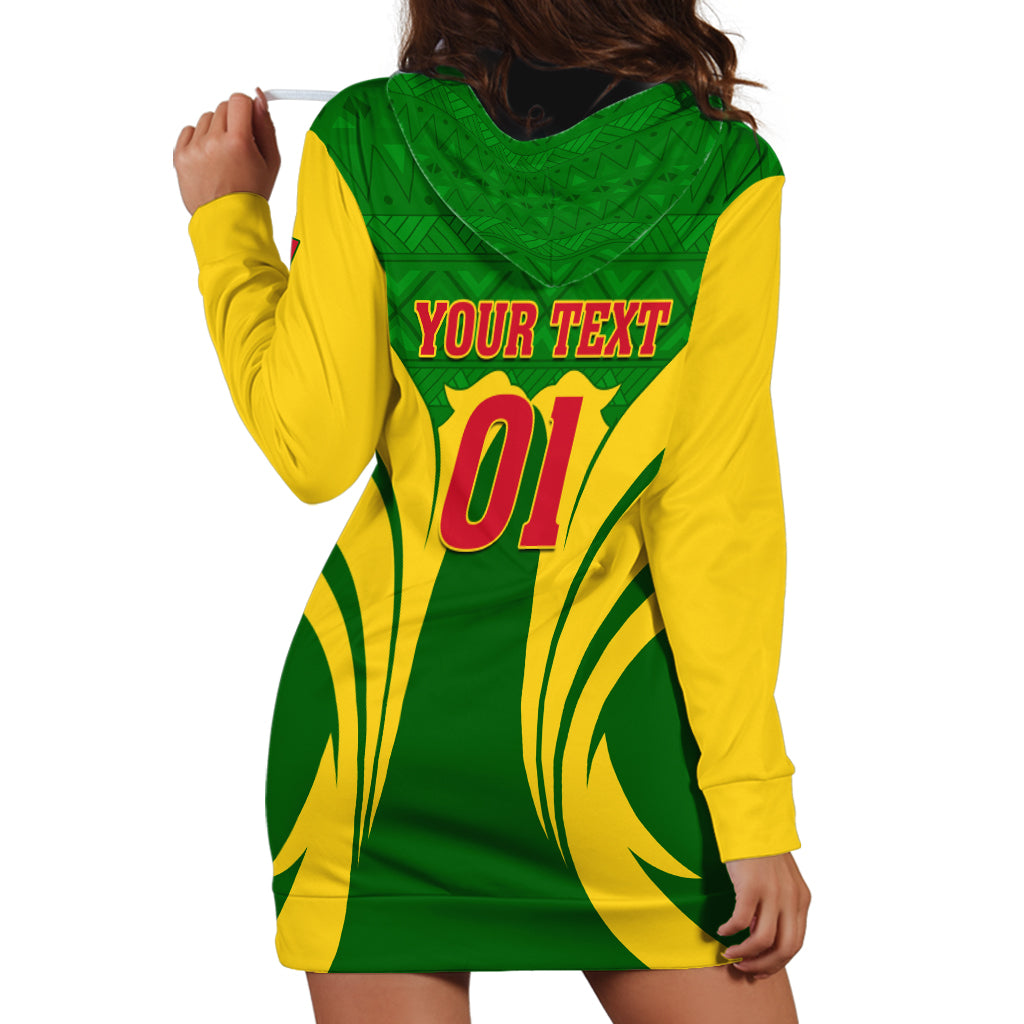 Mali Football Hoodie Dress Tous Derriere Les Aigles Du Mali - Wonder Print Shop