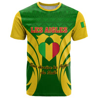 Mali Football T Shirt Tous Derriere Les Aigles Du Mali - Wonder Print Shop