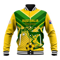 Australia Soccer Baseball Jacket Go Socceroos - Wonder Print Shop