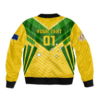 Australia Soccer Bomber Jacket Go Socceroos - Wonder Print Shop