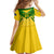 Australia Soccer Family Matching Summer Maxi Dress and Hawaiian Shirt Go Socceroos - Wonder Print Shop