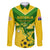 Australia Soccer Family Matching Summer Maxi Dress and Hawaiian Shirt Go Socceroos - Wonder Print Shop