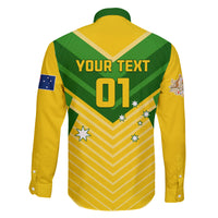 Australia Soccer Family Matching Summer Maxi Dress and Hawaiian Shirt Go Socceroos - Wonder Print Shop