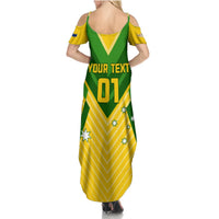Australia Soccer Summer Maxi Dress Go Socceroos - Wonder Print Shop