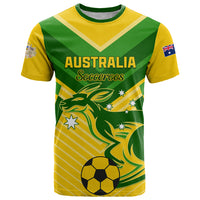 Australia Soccer T Shirt Go Socceroos - Wonder Print Shop
