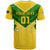 Australia Soccer T Shirt Go Socceroos - Wonder Print Shop
