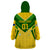 Australia Soccer Wearable Blanket Hoodie Go Socceroos - Wonder Print Shop