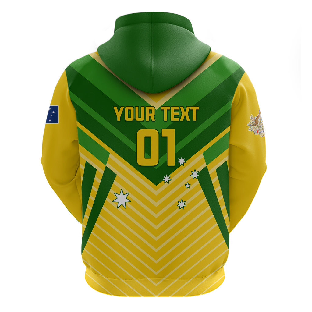 Australia Soccer Zip Hoodie Go Socceroos - Wonder Print Shop