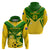Australia Soccer Zip Hoodie Go Socceroos - Wonder Print Shop