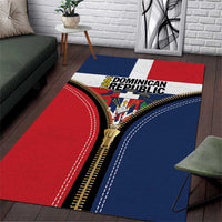 Dominican Republic 1844 Area Rug Coat Of Arms Zipper Stylized