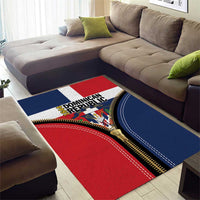 Dominican Republic 1844 Area Rug Coat Of Arms Zipper Stylized