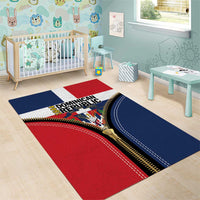 Dominican Republic 1844 Area Rug Coat Of Arms Zipper Stylized