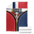 Dominican Republic 1844 Blanket Coat Of Arms Zipper Stylized