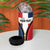 Personalized Dominican Republic 1844 4 in 1 Can Cooler Tumbler Coat Of Arms Zipper Stylized