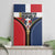 Dominican Republic 1844 Canvas Wall Art Coat Of Arms Zipper Stylized