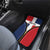 Dominican Republic 1844 Car Mats Coat Of Arms Zipper Stylized