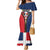 Personalized Dominican Republic 1844 Family Matching Mermaid Dress and Hawaiian Shirt Coat Of Arms Zipper Stylized