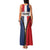 Personalized Dominican Republic 1844 Family Matching Tank Maxi Dress and Hawaiian Shirt Coat Of Arms Zipper Stylized