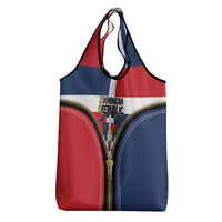 Dominican Republic 1844 Grocery Bag Coat Of Arms Zipper Stylized