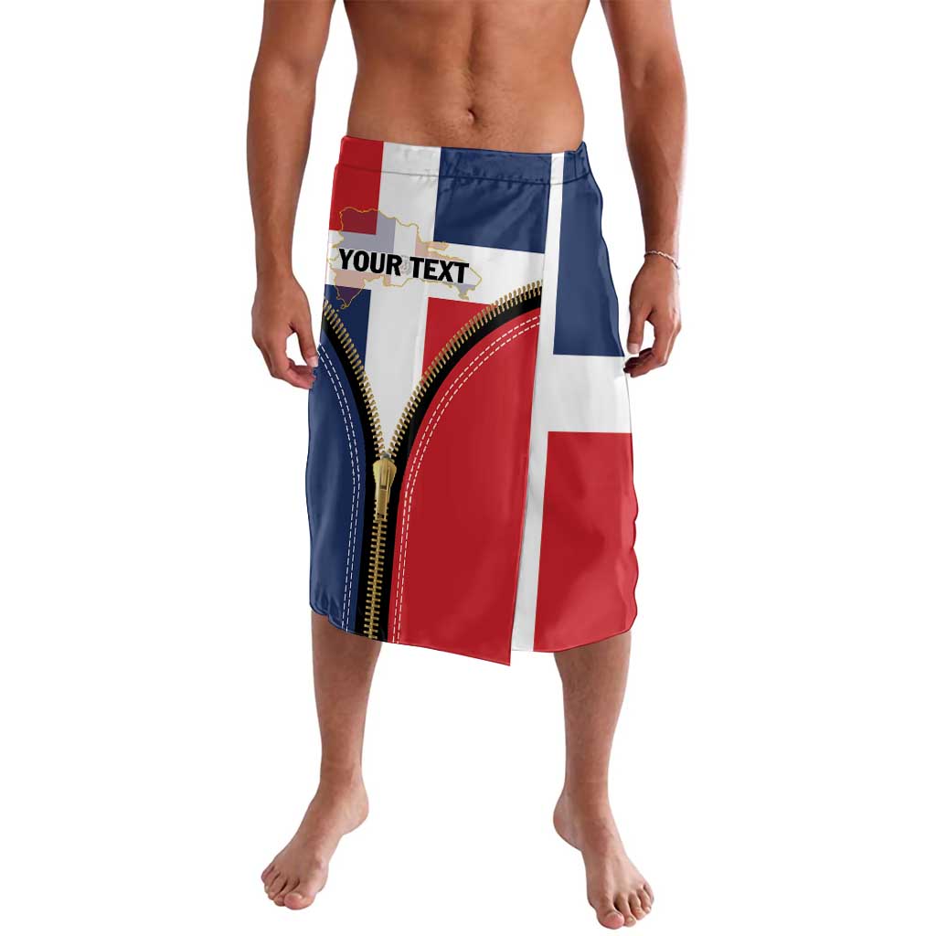 Personalized Dominican Republic 1844 Lavalava Coat Of Arms Zipper Stylized