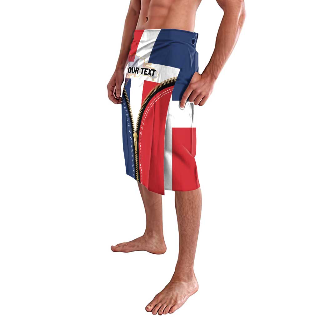 Personalized Dominican Republic 1844 Lavalava Coat Of Arms Zipper Stylized