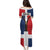 Personalized Dominican Republic 1844 Puletasi Coat Of Arms Zipper Stylized