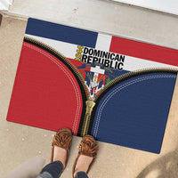 Dominican Republic 1844 Rubber Doormat Coat Of Arms Zipper Stylized
