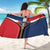 Dominican Republic 1844 Sarong Coat Of Arms Zipper Stylized