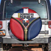 Dominican Republic 1844 Spare Tire Cover Coat Of Arms Zipper Stylized